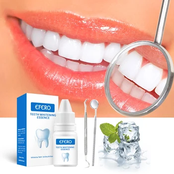 

1set Oral Teeth Care Tooth Whitening Bleaching Calculus Remover Tooth Stains Tartar Tool Dental Scaler Dentist Mirror Whiten