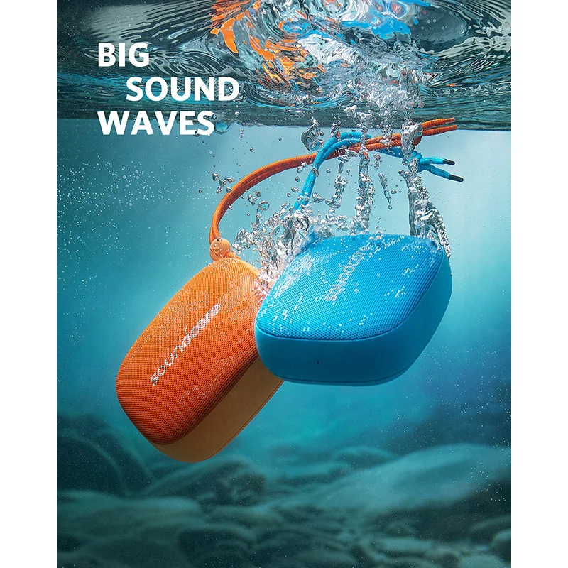 Soundcore Icon Mini от Anker Водонепроницаемая Bluetooth Колонка со взрывозащищенным звуком
