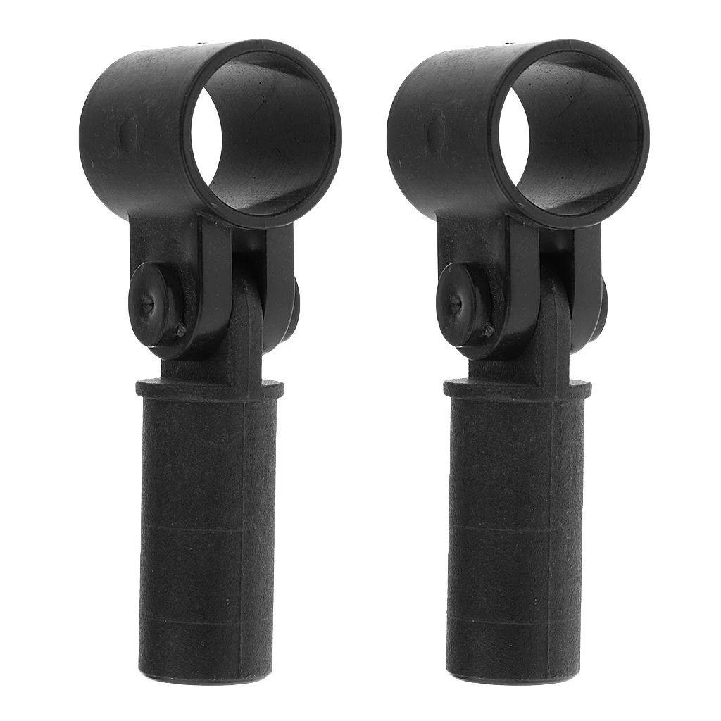 2pcs Boat Canopy/ Bimini Top Fitting Tube Fasteners (Jaw Slide Eye+ End Cap)