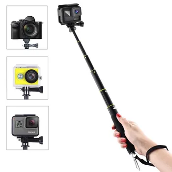 

NEW Extendable Selfie Stick Folding Handheld Camera Bracket Holder Monopod For GoPro 5/6 DJI Action Cameras