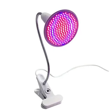 

200LED Grow Light Hydroponic Garden Plant Desk 360 Degree Flexible Clip Lamp EU US Plug Flower Growing Lamp for Greenhouse