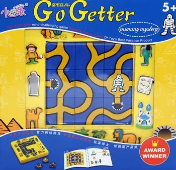 

The Mysterious Mummy in the Labyrinth of Logical Thinking Task of the Genuine Baby Intelligence Toy