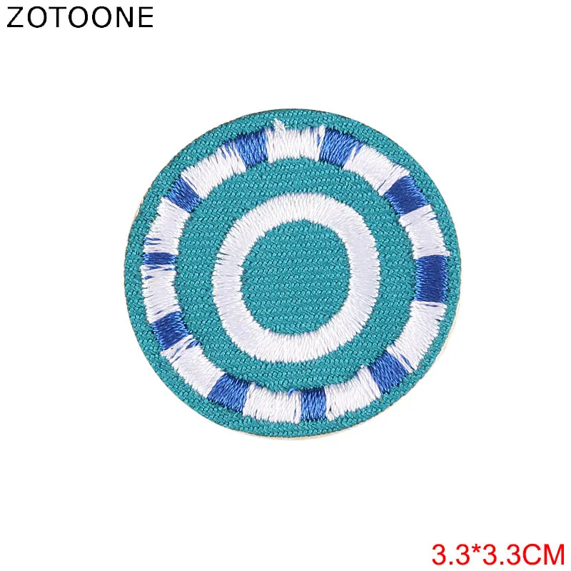 Нашивки ZOTOONE с надписью &quotжелезо&quot наклейка для одежды аппликация фетровая