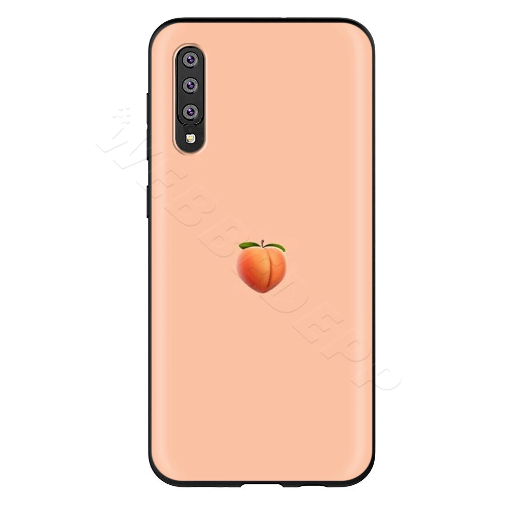 4 Webbedepp персики чехол для samsung Galaxy S7 S8 S9 S10 Edge Plus Note 10 8 9 A10 A20 A30 A40 A50 A60 A70 - Цвет: 4