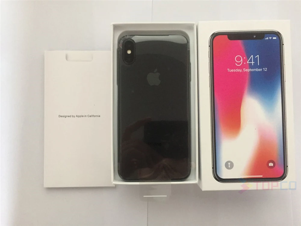 latest apple cellphone Apple iPhone X Factory Unlocked Original Mobile Phone 4G LTE 5.8" Hexa-core A11 Dual 12MP RAM 3GB ROM 256GB NFC apple cellphones