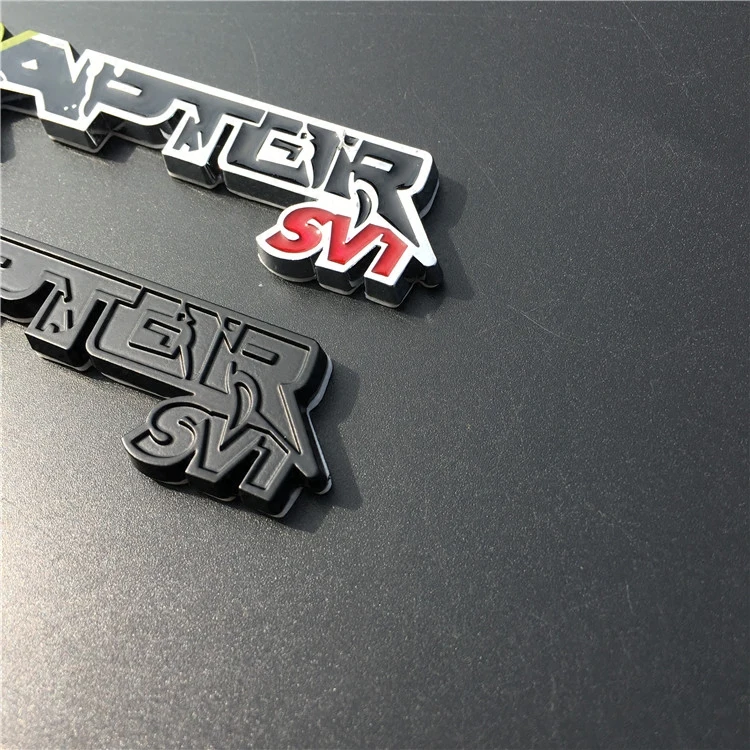 1 шт. 3D металлический сплав Raptor SVT логотип эмблема значок наклейки для автомобиля Focus Kuga F150 Fiesta SUV Mustang Ranger Galaxy