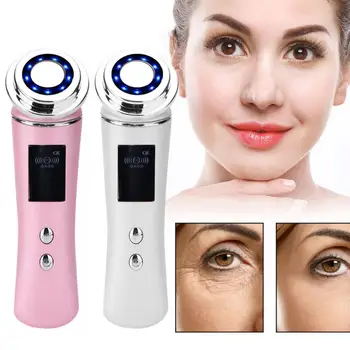 

5-In-1 Face Care Machine Acne Removal RF Face Cleaning Export Massage Warm Lifting Phototherapy Eye Care Beauty Machine for Home