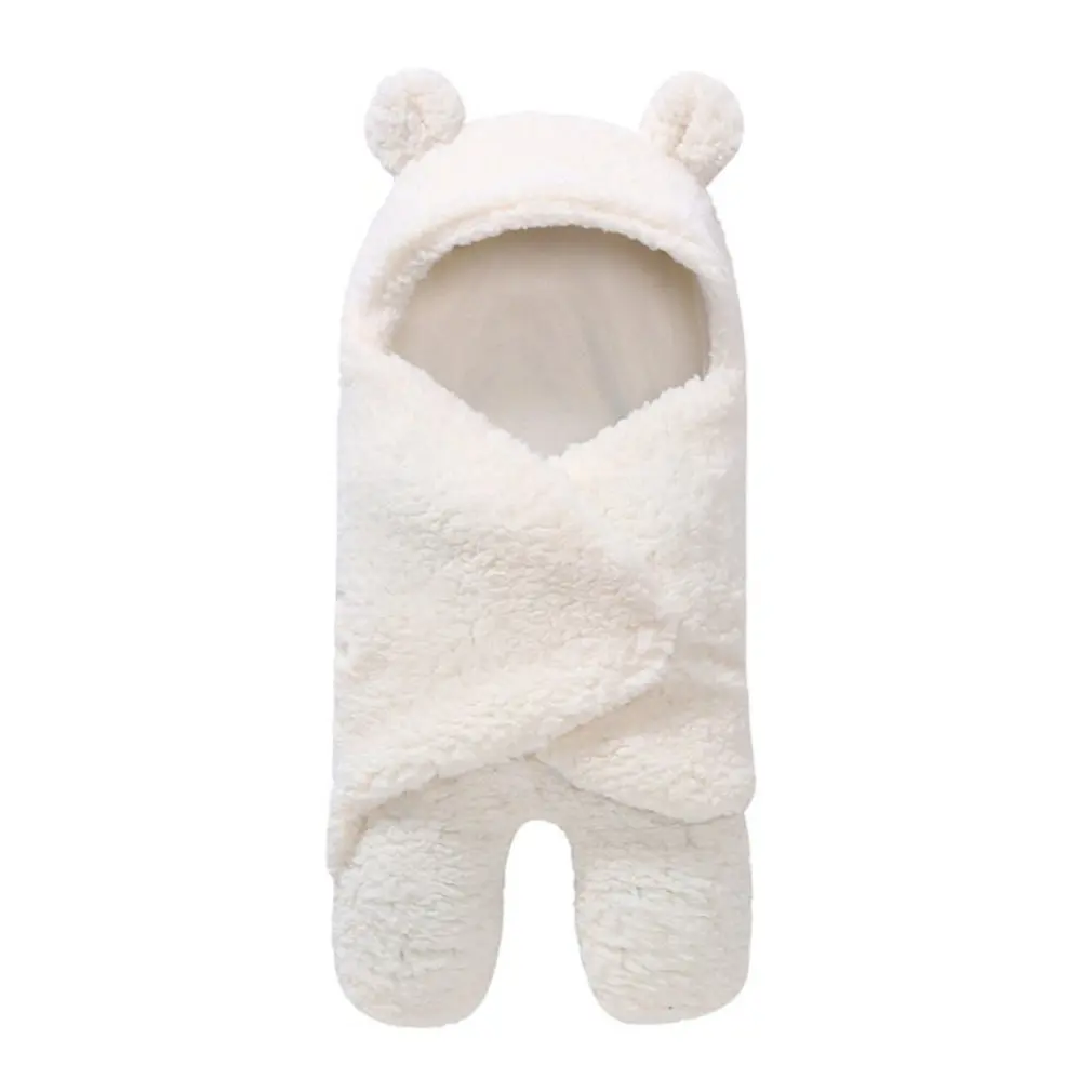 Осенне-зимний детский спальный мешок для новорожденных, разделенная посылка для ног, теплый и удобный детский плюс бархатное лоскутное одеяло