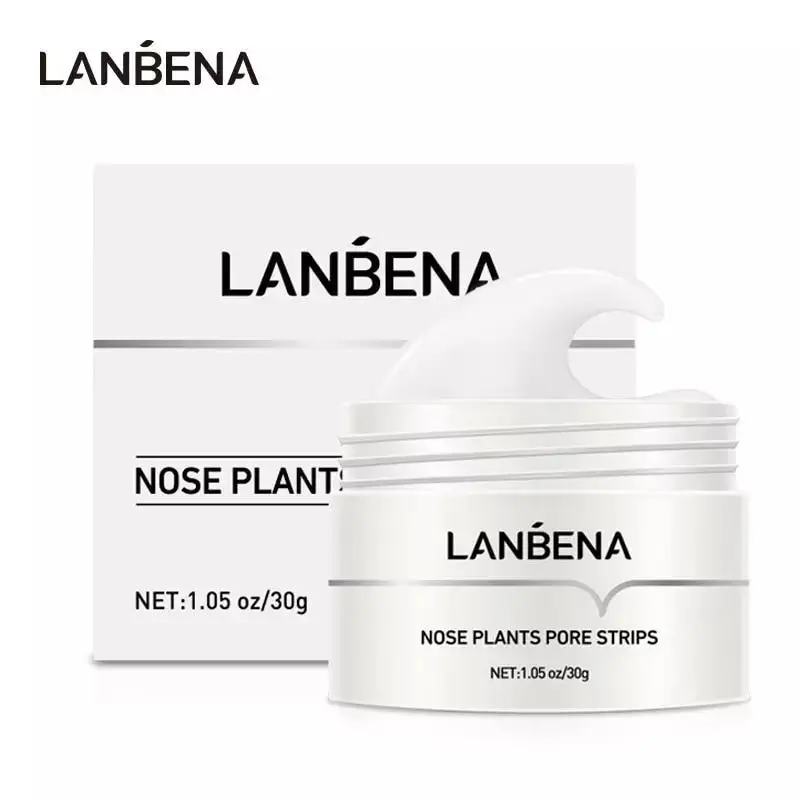 Lanbena Очищающее средство от угрей и черных точек Nose plants pore strips 30 гр tikTok LB6283 | Красота