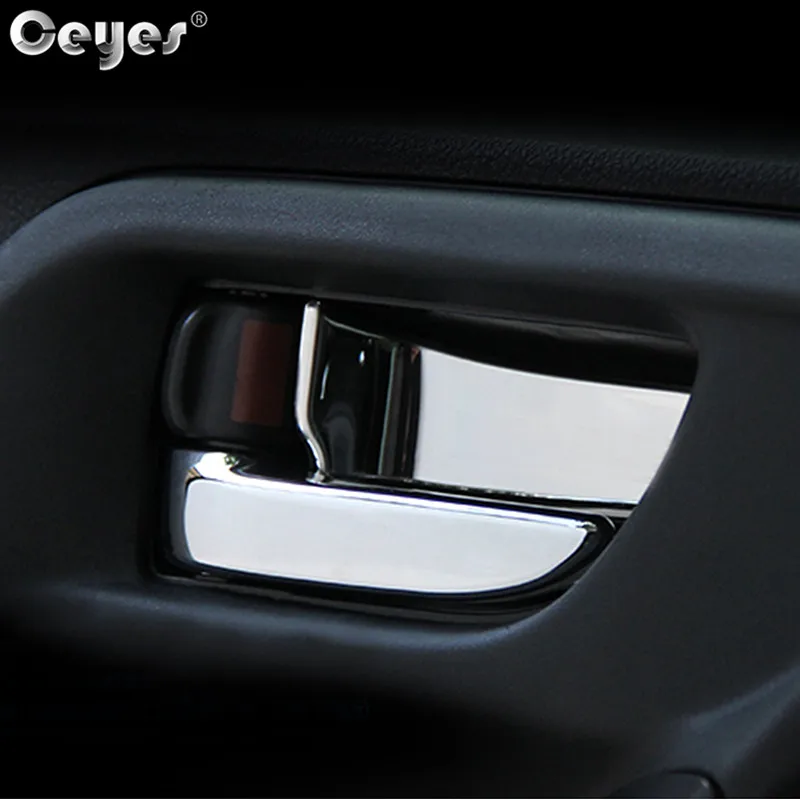 Ceyes 4 шт. для Subaru XV Impreza Sti Brz Wrx Forester Outback Legacy автомобильные аксессуары накладка на дверь под ручку Чехлы отделка наклейки для авто