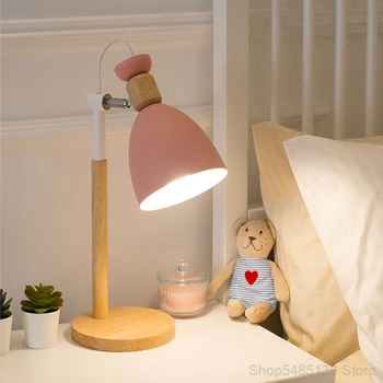 

European Style Simple Bedroom Bedside Table Lamp Modern Creative Warm Desk Reading Living Room Office Bar LED Decorative Lamps