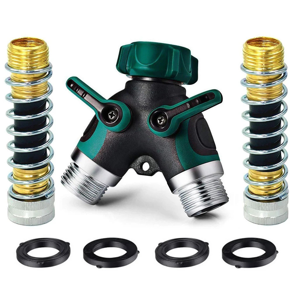 Y Shape Plastic Hose Garden Splitter Valve Water Pipe Connector Adapter For Irrigation Agricultural | Дом и сад