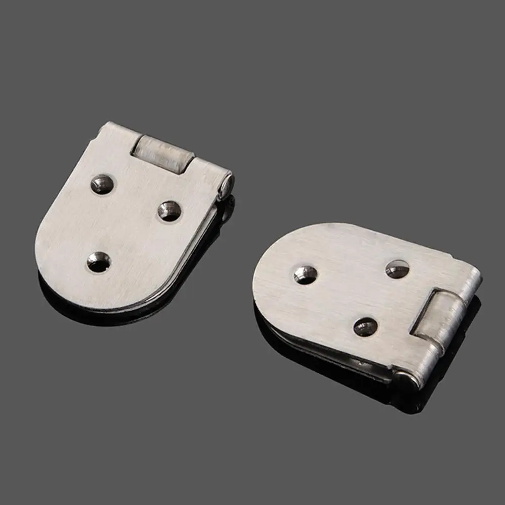 IdealHouse Stainless Steel Cabinet Door Semicircle Hinges Furniture Accessories