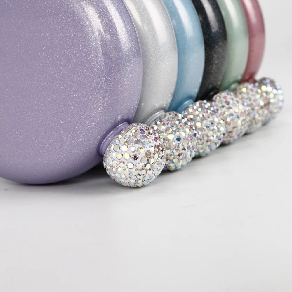 Personalized Stainless Steel Rhinestone Hip Flask Wedding Gift Custom Hip Flasks Bridesmaids Bride Hen Party Gifts For Guests