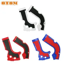 OTOM 3 couleur moto cadre en plastique garde saleté Motocross x-grip Protection couverture pour HONDA CRF250R 2014-2017 CRF450R 2013-2016