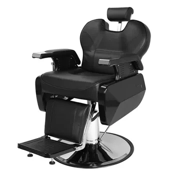 

Professional Salon Barber Chair Hairdressing Barber Chair Back Cover Salon Spa 8702A Black/Red Colors