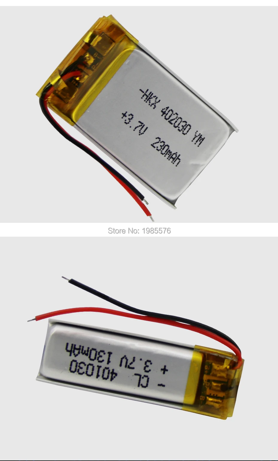 402030 042030 полимерная литиевая батарея 3,7 V 200mah перезаряжаемые батареи для MP3 MP4 часы игрушка сотовый телефон gps