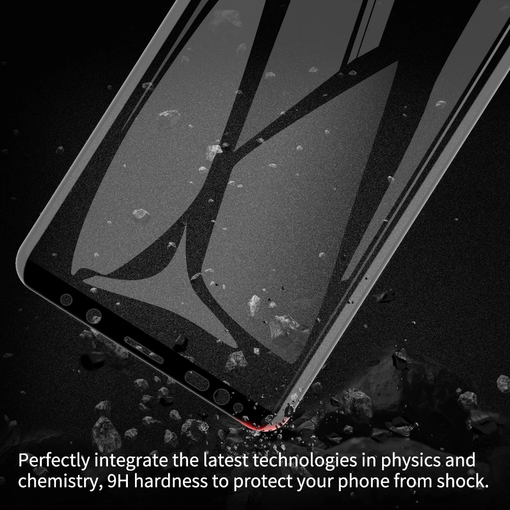 Для samsung Note 9 Защитное стекло для экрана Nillkin 3D полное покрытие клея 9D Edge безопасное закаленное стекло для samsung Galaxy Note9