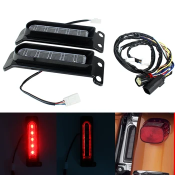 

Auxiliary LED Tail Light Run Brake Turn Rear Lamps For Fits '14-later FLHTCU, FLHTCUL, FLHTK, FLHTKL and FLTRU models