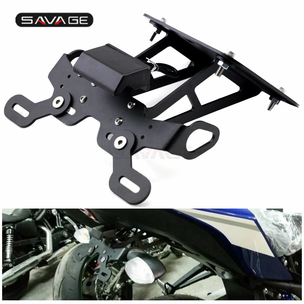Держатель номерного знака для YAMAHA YZF R3 YZF-R25 MT03 2015-2020 аксессуары мотоциклов