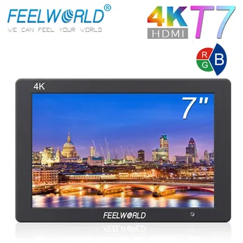

Feelworld T7 7 Inch IPS 1920x1200 HDMI On Camera Field Monitor Support 4K Input Output Video for DSLR Canon Nikon Sony Camera