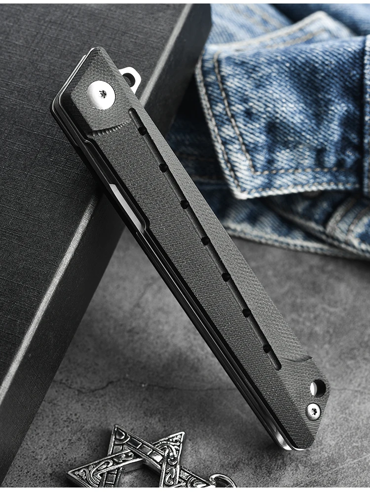 Складной нож D2 Blade G10 Titanizing ручка выживания кемпинга тактические ножи Открытый шарикоподшипник EDC инструменты