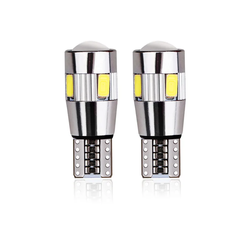 

Car LED Side Lamp T10-5630-6smd Bright Decoding Side Lamp License Plate Light Reading Lamp Car Accessories Led Lights for Car