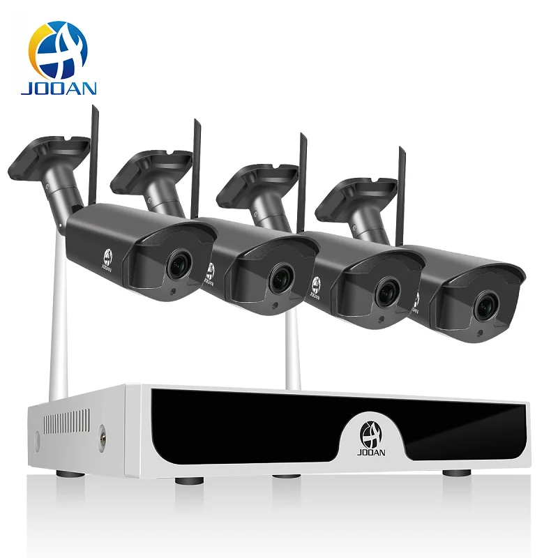 

NVR Kit H.265 4CH 1080P Wireless Wifi Security System 2MP Audio Sound Outdoor CCTV IP Camera P2P Video Surveillance Set