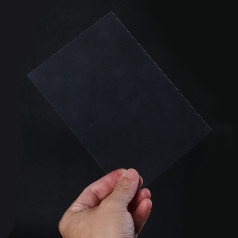 50pcs/Lot 11x16cm Clear Plastic Window Sheets for Shaker Cards Making Handmade Shaker Cards Decoration Album Frame Sealing film