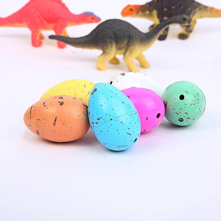 Novelty gadget Small Pattern hatches dinosaur egg grow in water toy incubation hatching dino