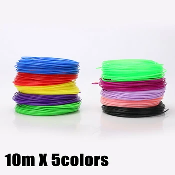 

5/10/20 PCS 10m ABS Filament Dia 1.75mm For 3D Printer Printing Drawing Pen To Melt Plastic At A High Temperature