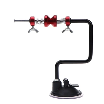 

Fishing Line Winder Reel Spool Spooler System Tackle Tool Suction Cup Sea Carp Fishing Tools Accessories (Black and Red)