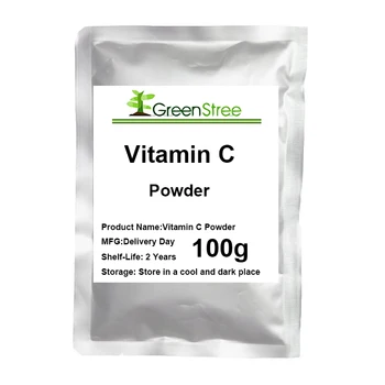 

Vitamin C Powder Whitening skin inhibits melanin and freckle, enhances immunity and helps wound healing faster
