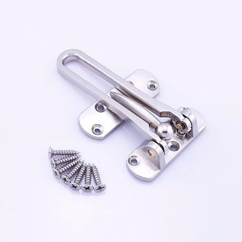 

Zinc Alloy Anti-theft Chain Hotel Home Security Chain Door Non-slip Insurance Deduction JAN88