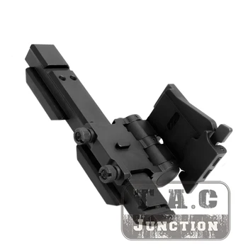 

Tactical Magnifier Flip Mount Flip-To-Side Quick Detach with 5/8" Riser for EOTech G23 G33 Fits 20mm Picatinny Rail Right Hand