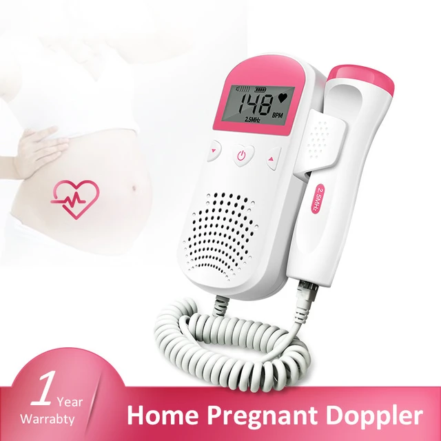 Rilevatore di battito cardiaco fetale Doppler cura del bambino il  dispositivo ascolta il battito cardiaco del bambino rilevamento della  frequenza ecografica della gravidanza fetale - AliExpress