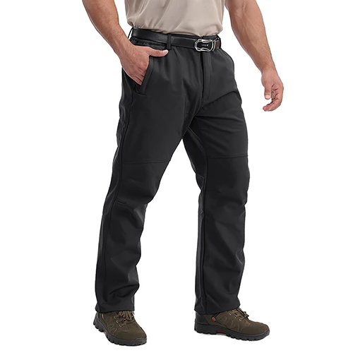 TACVASEN Winter Softshell Pants Men 
