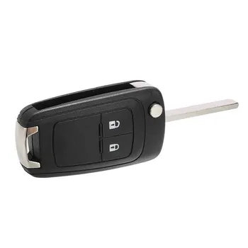 Chevrolet-Cruze 10-13 Orlando 2 단추 자동차 원격 플립 키 포브 케이스, 쉘 키 쉘, 자동차 케이스 커버 교체, 자동차 스타일링