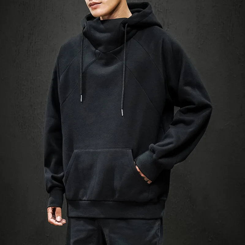 2021 Bahar Sonbahar D z Renk Hoodie Japonya Tarz Rahat Y ksekli i 