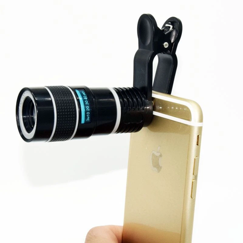 

Mobile Phone Camera Telescope 8x Mini Telescope Pocket Monocular High-Definition Light Level Night Vision Monocular