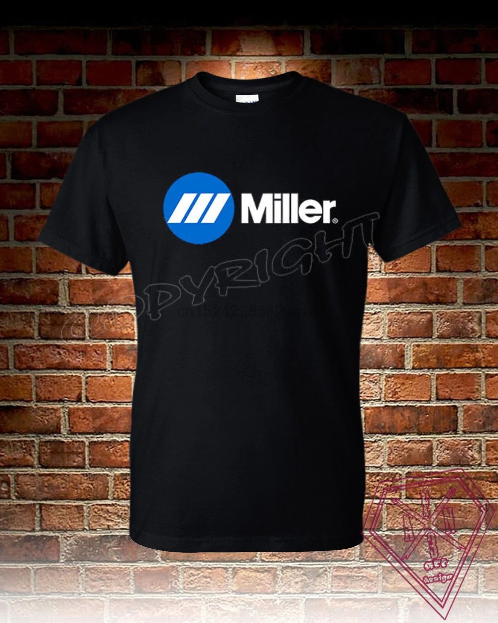 Оборудование для сварки Miller футболка плазменной резки размер S-2XL |