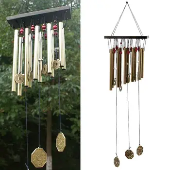 

Metal Eight Diagrams Windchimes Tuned Handcrafted Wind Chime Hanging Door Decor Wind Chimes Hanging Decorations Home decoration