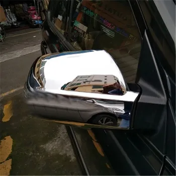 

ABS Chrome DOOR SIDE WING MIRROR CHROME COVER REAR VIEW For HYUNDAI TUCSON 2005 2006 2007 2008 Car styling top