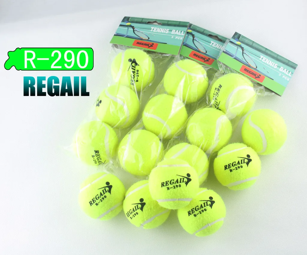 

Ray Gal 290 Practice Tennis Level Yellow Tennis Training Tennis High Grade Pet Tennis