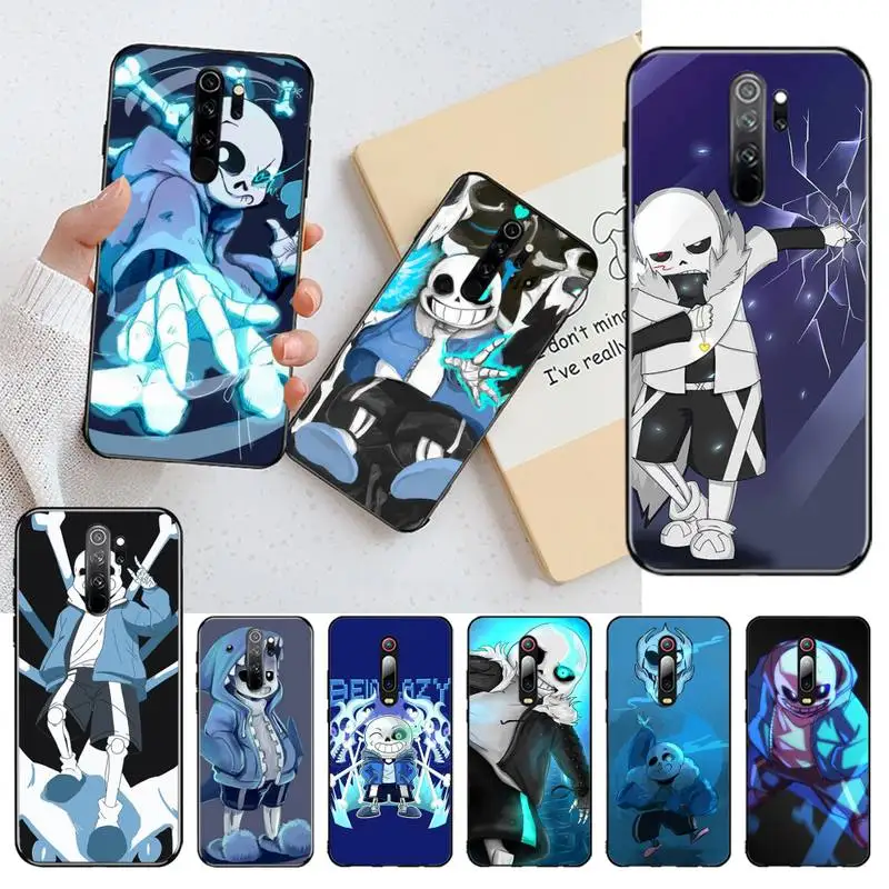 YJZFDYRM Папирус из андертейл sans doggo Bling Cute чехол для телефона Redmi 8A Note 9 8 8T 7 6 6A 5 Go Pro K20 |