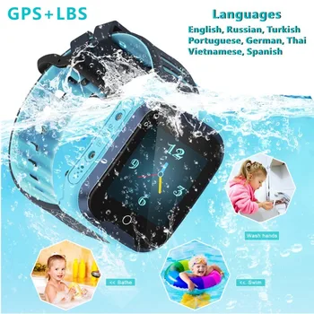 

HW11 GPS Smart Watch Kids Waterproof Smartwatch Pedometer Smart Watch Children SOS Call Kids Safe GPS Tracker 2G Kids Smartwatch