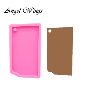 

Shiny new keychain mold Kansas US state Silicone epoxy Resin Molds Decorative Craft DIY bracelet keychain mold DY0206
