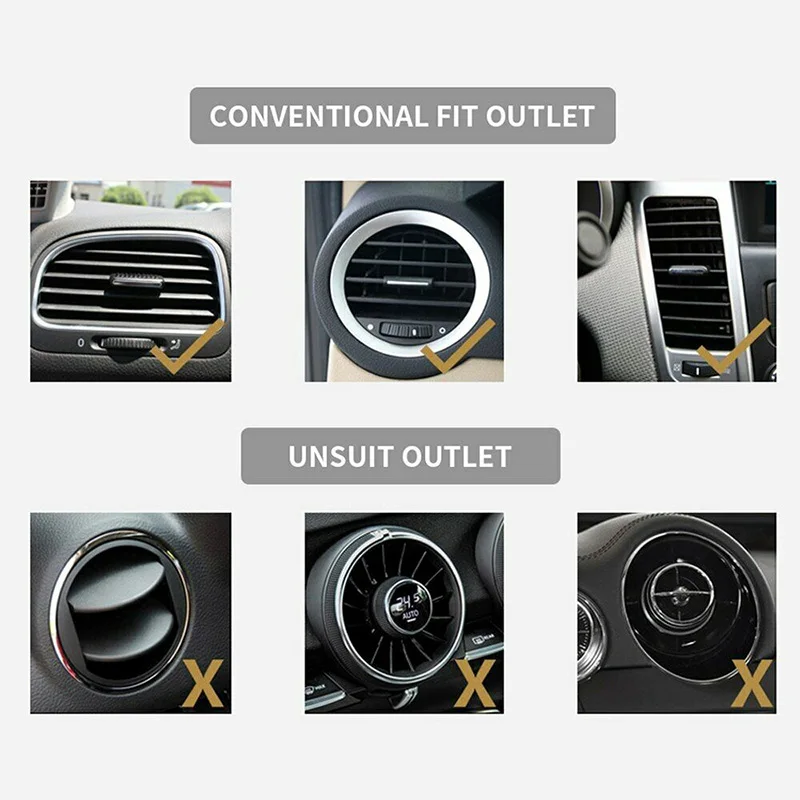 Крепление сотового телефона с вентиляционным отверстием Hands Free Auto Lock Gravity автомобильный держатель телефона Колыбель OUJ99