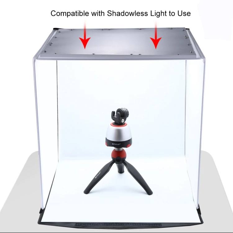 Red, Orange, Blue, White, Black 40Cm Photo Softbox Portable Folding Studio Shooting Tent Box Kits with 5 Colors Backdrops Size: 40Cm X 40Cm X 40Cm