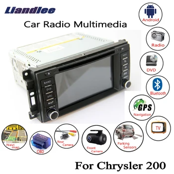

Liandlee Android Car For Chrysler 200 2010~2014 Radio CD DVD Player GPS Navi Navigation Maps Multimedia OBD Camera TV HD Screen